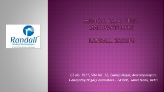 Medical Gas Outlet Manufacturers Randall Groups (www.randallgroups.com)