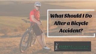 What Should I Do After a Bicycle Accident?