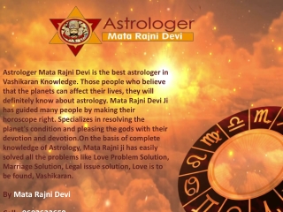 vashikaran astrology service