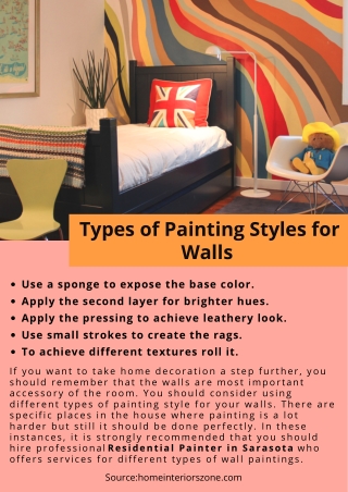 Types of Painting Styles for Walls