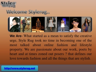Latest Fashion News - Stylerug