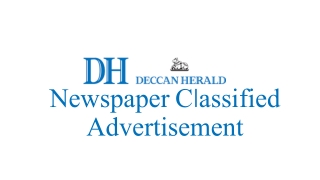 Deccan Herald Classified Advertisement
