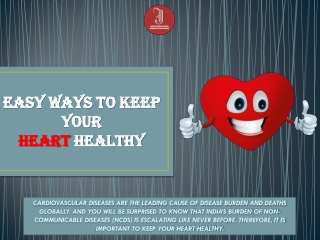 Easy Ways to Keep Your Heart Healthy