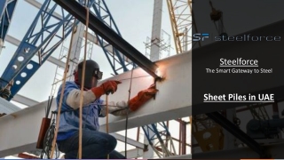 SteelForce - Steel Sheet piling in Dubai