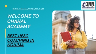UPSC coaching in Kohima