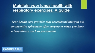 lungs health