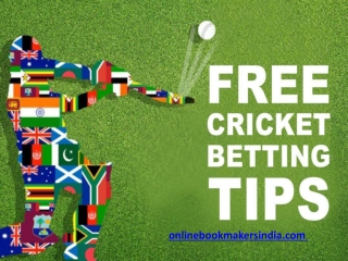 Who are the simplest Cricket tipsters at onlinebookmakersindia.com ?