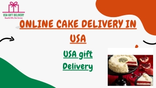 Anniversary cake delivery in USA