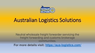 Freight companies Perth