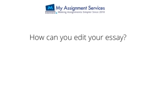 Are you having trouble writing your essay?