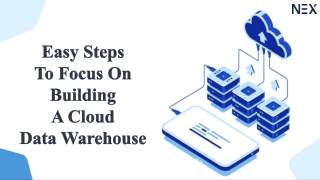 Why should we think about building a cloud data warehouse?