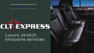 CLT express - The Best Limo Service For Your All Important Trip