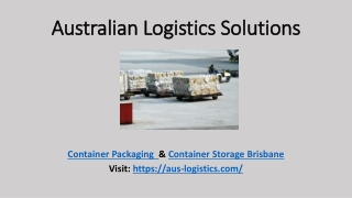 Container storage gold coast