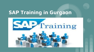 SAP Training in Gurgaon