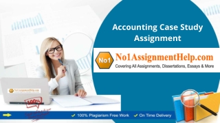 Accounting Case Study Assignment