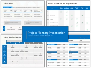 Project Planning Presentation Template | SlideUpLift