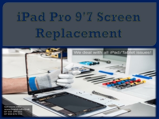 iPad Pro 9'7 Screen Replacement