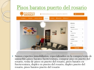 casas en venta en puerto del rosario