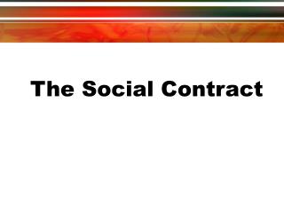 The Social Contract