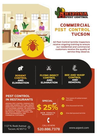 Tucson Rodent Control | Tucson commercial pest control
