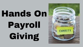 STC Payroll Giving