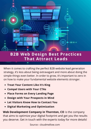 B2B Web Design Best Practices That Attract Leads