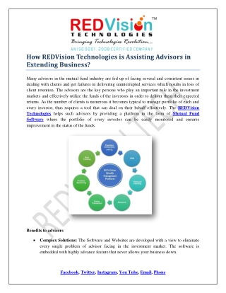 How Mutual Fund Software Gives Desired Results?