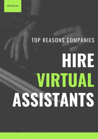 Top Reasons Companies Hire Virtual Assistants