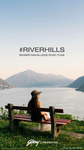 Godrej green cove #RiverHills Mahalunge Pune flipchart brochure