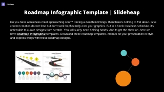 Roadmap Infographic Template | Slideheap