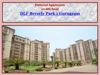 DLF Beverly Park 1 for Rent | DLF Beverly Park 1 MG Road