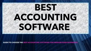 Best Accounting software | Evaluation Methodology | Market Dynamics & Trends