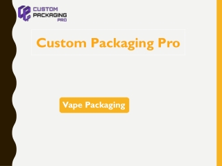 Vape Packaging