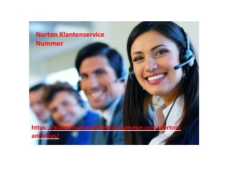 Norton Klantenservice Nummer