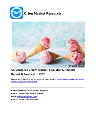 US Vegan Ice Cream Market Size, Industry Trends, Share and Forecast 2020-2026