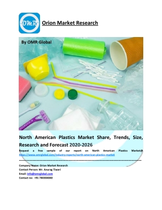 North American Plastics Market Size, Industry Trends, Share and Forecast 2020-2026