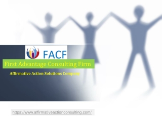 First Advantage Consulting Firm(OUR TEAM)