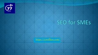 SEO for SMEs