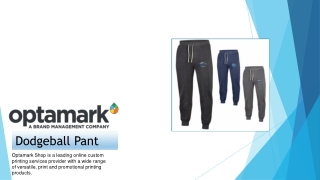 Buy Custom dodgeball pant - Optamark