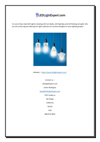 Led Lights | Ledlightexpert.com