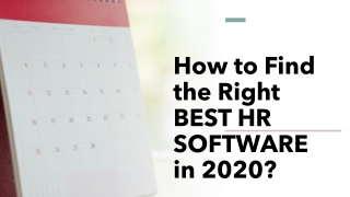 Best HR Software in 2020 Trends and Top Features – By 360quadrants