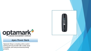 Buy Custom apex power bank - Optamark