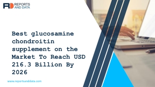 best glucosamine chondroitin supplement on the market