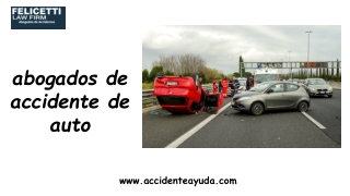 abogados de accidente de auto