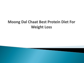 Moong Dal Chaat is Best For Fitness