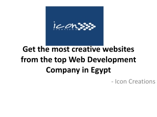 Web Development Company in Egypt