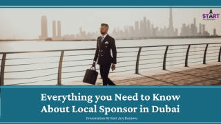 Everything you Need to Know About Local Sponsor in Dubai