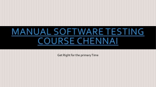 Software development training institute in chennai