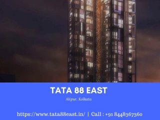 88 East Alipore - Ultra lavish apartments for sale in Kolkata