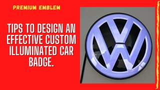 Premium Emblem | Process to Design Custom Car Emblems